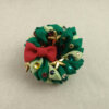 Christmas Wreath Brooch 001