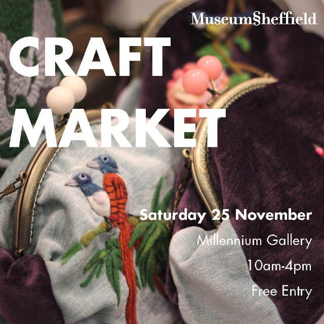 Christmas Craft Market at Sheffield Millennium Gallery, 25-11-2017

Date:  25th November, 2017

Time: 10:00 to 16:00

Address:  48 Arundel Gate, Sheffield S1 2PP