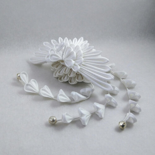 Swan Bridal headpiece with droplets001