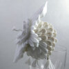 Swan Bridal headpiece with droplets003