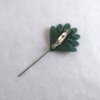 Palm leaf brooch pin004