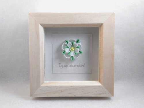 Yorkshire Rose Kanzashi Artwork 001