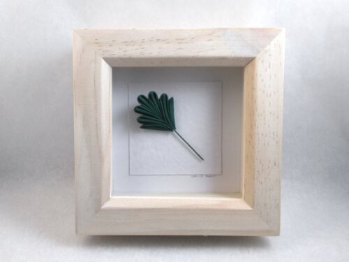 Palm Leaf Kanzashi Artwork 001