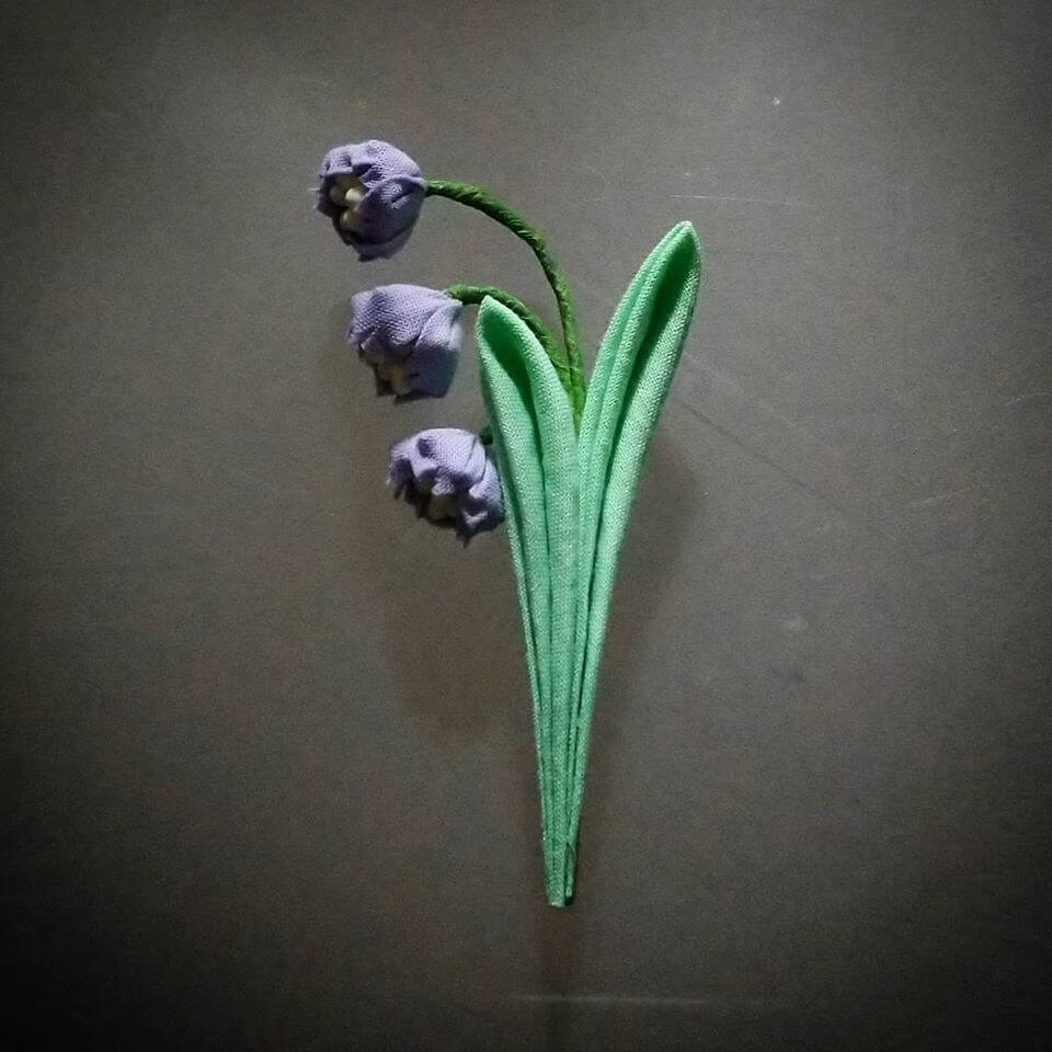 Staying at home can be boring, so I decided to make more new stuff to stimulate my brain. Here is my first attempt at blue (purple?) bell.
