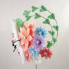 Crane Dalia Aster Bouquet Tsumami Zaiku Headpiece 005