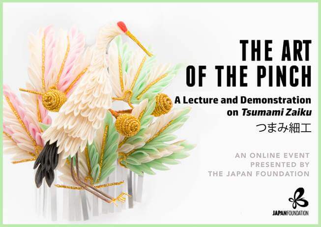 I am getting all exciting because, in a few weeks time, I will be speaking in this online tsumami-zaiku event: The Art of the Pinch: A Lecture and Demonstration on Tsumami Zaiku

This event is organised by my fellow Tsumami zaiku artist Miss Tomomi Yamashita and The Japan Foundation, London.