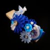 Ocean Wave Floral Headpiece006