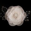 Aurora1 Bridal Peony Floral Headpiece