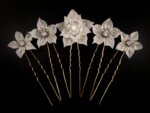 Starry Night Bridal Hairpins