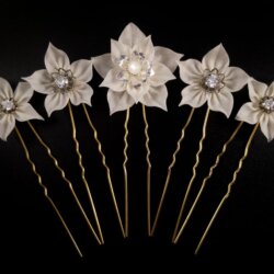 Starry Night Bridal Hairpins