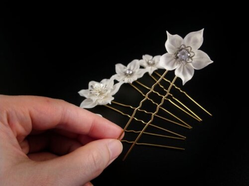 Celeste - Bridal Hairpin Set of 5 004