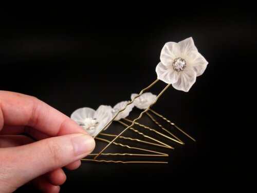 Luna - Bridal Hairpin Set of 5 006