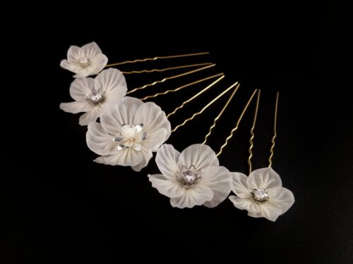 Luna - Bridal Hairpin Set of 5 008