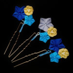 Floral Dangling Hair Pin