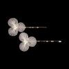 SQ001-3PetalSlide bridal bohemian flower hairslide