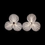 bridal bohemian tiny flower stud earrings