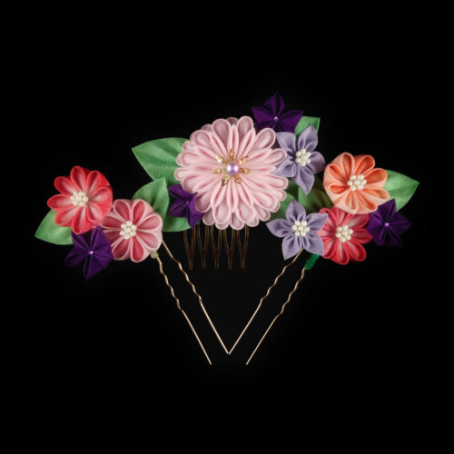 SQ001Spring2 springtime garden floral headpieces